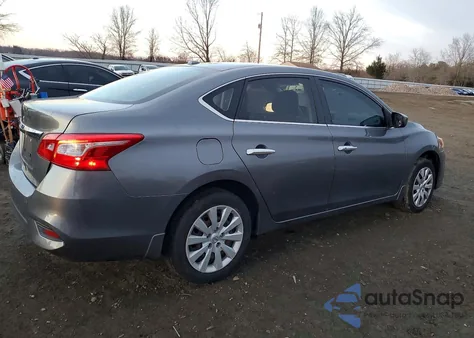 2017 Nissan Sentra S z USA, uszkodzony, nr VIN 3N1AB7AP6HL650424